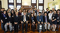 Group photo of CUHK and NCKU staff members
